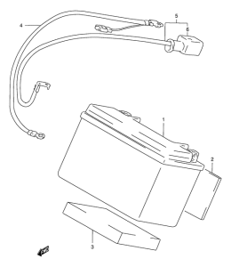 GSX400 Аккумулятор