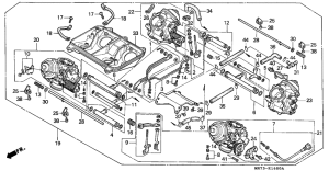 VFR750R Carburetor assy