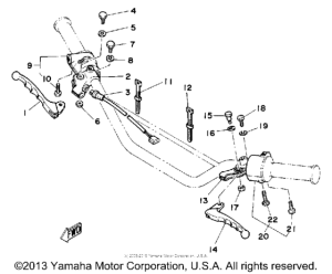 DT175G Handle switch - lever