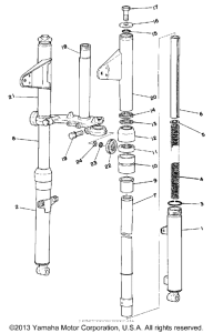 LB80IIHC Передняя вилка