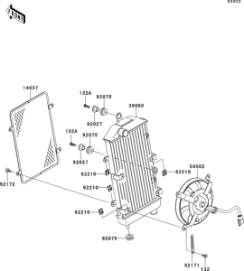 VN900 Радиатор