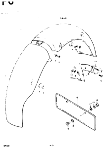 GP100 Заднее крыло