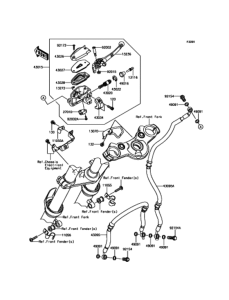 EX400 フロントマスタシリンダ