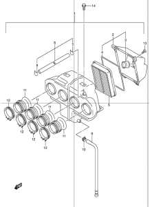 GSF1200S Воздухоочиститель