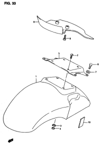 AP50 Переднее крыло