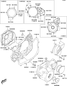  Крышки двигателя