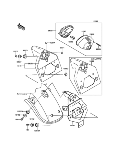 BJ250LFFA テールライト