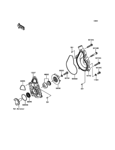 ER650 Водяной насос