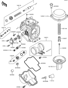 ZX900 Carburetor parts(1 / 2)