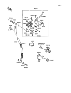 EX400 Главный тормозной цилиндр
