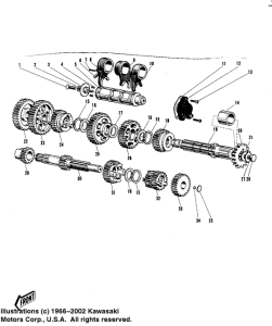  Transmission / change drum