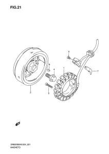 DR650 Зажигание