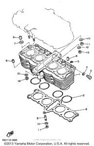XJ700SC Цилиндры