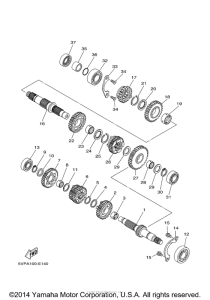 XV17PCXCR Трансмиссия