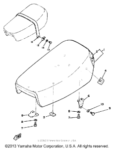 DT175H Сиденье