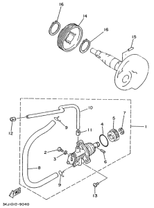 YE50 Масляный насос