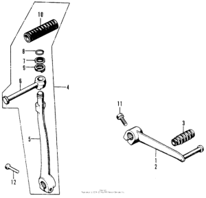 Z50A Change pedal + kick arm