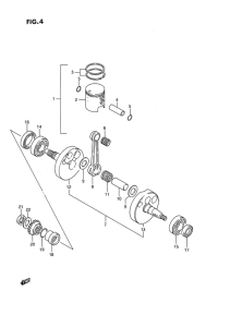 RM80 Вал коленчатый