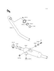 BJ250 Глушитель