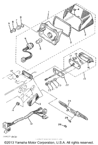 FZ600UC Фонарь
