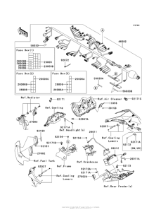 ZX1000 Chassis Electrical Equipment (Kbf)