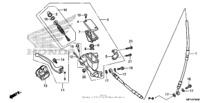  Передний главный тормозной цилиндр