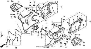  Нижний обтекатель