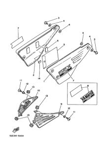 SRX250F ｻｲﾄﾞｶﾊﾞｰ