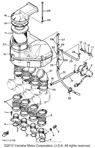  Воздухоочиститель в сборе