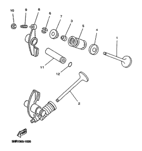 YP125D Клапана
