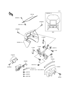 KL650 Обтекатели