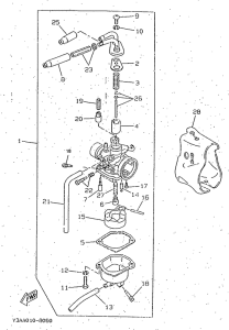 CW50RS Карбюратор