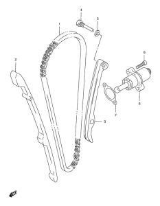 XF650 Держатель направляющей
