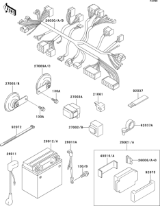 ZR1100 Электрика