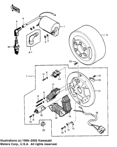 KD100 Зажигание