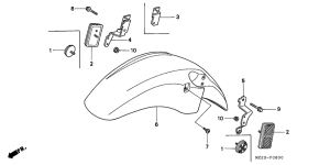  Переднее крыло