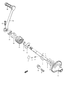 FR50 Ножной стартер