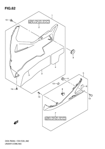 GSX-R600 Under cowling