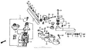  Handlebar + top bridge