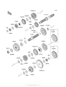 VN1700 Трансмиссия