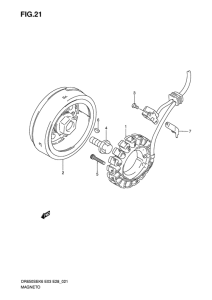 DR650 Зажигание
