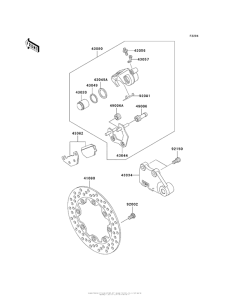  Задний тормоз