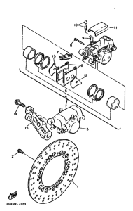  Задний суппорт