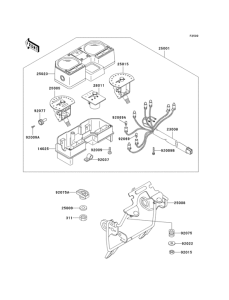 KDX125 Приборы