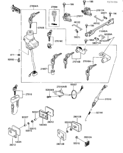 ZG1000 Замок зажикания