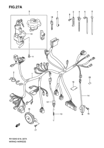RV125 Жгут проводов