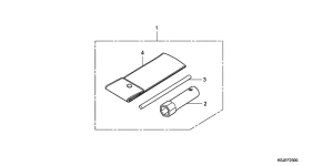 CRF100F Инструмент
