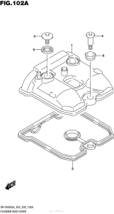  Крышка головки цилиндров
