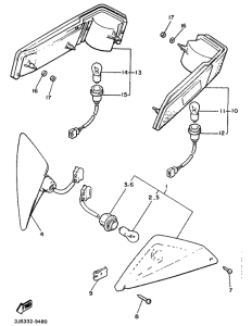 XVZ13TD Поворотники
