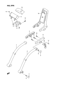 VS1400 Ручка пассажира